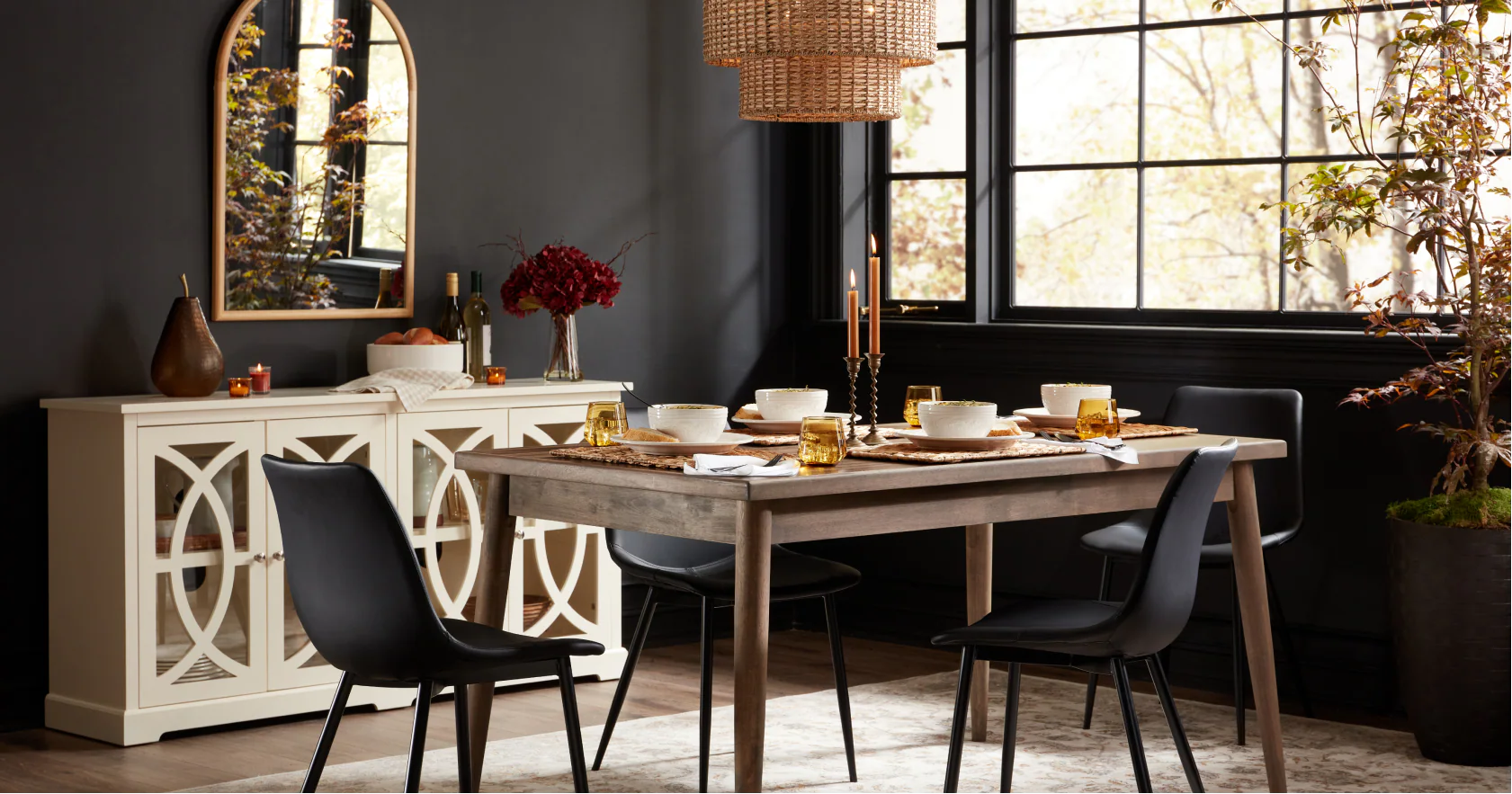 Étkezőgarnitúra - Étkezőasztal székekkel