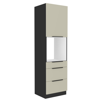 Magas szekrény beépített sütőhöz