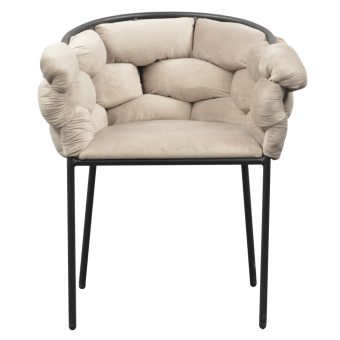 szürkésbarna Taupe Velvet szövet/fekete