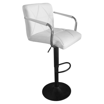 ekobőr fehér/fekete