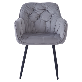 sötétszürke Velvet szövet