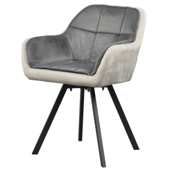 szürke Velvet szövet