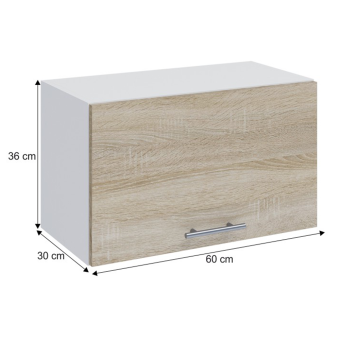 tölgy sonoma/fehér