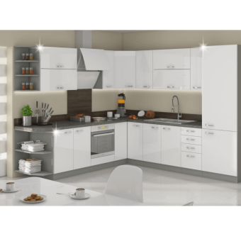 fehér magas fényű fehér