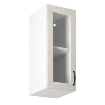 Felsőszekrény üveggel