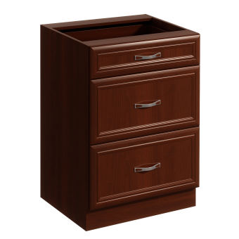 Alsószekrény D60S3 három fiókkal