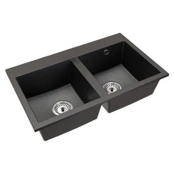 Gránit mosogató szifonnal