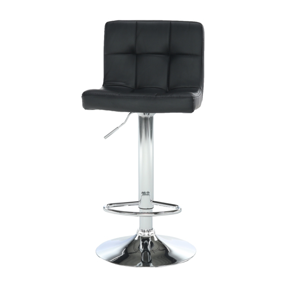 fekete textilbőr/króm