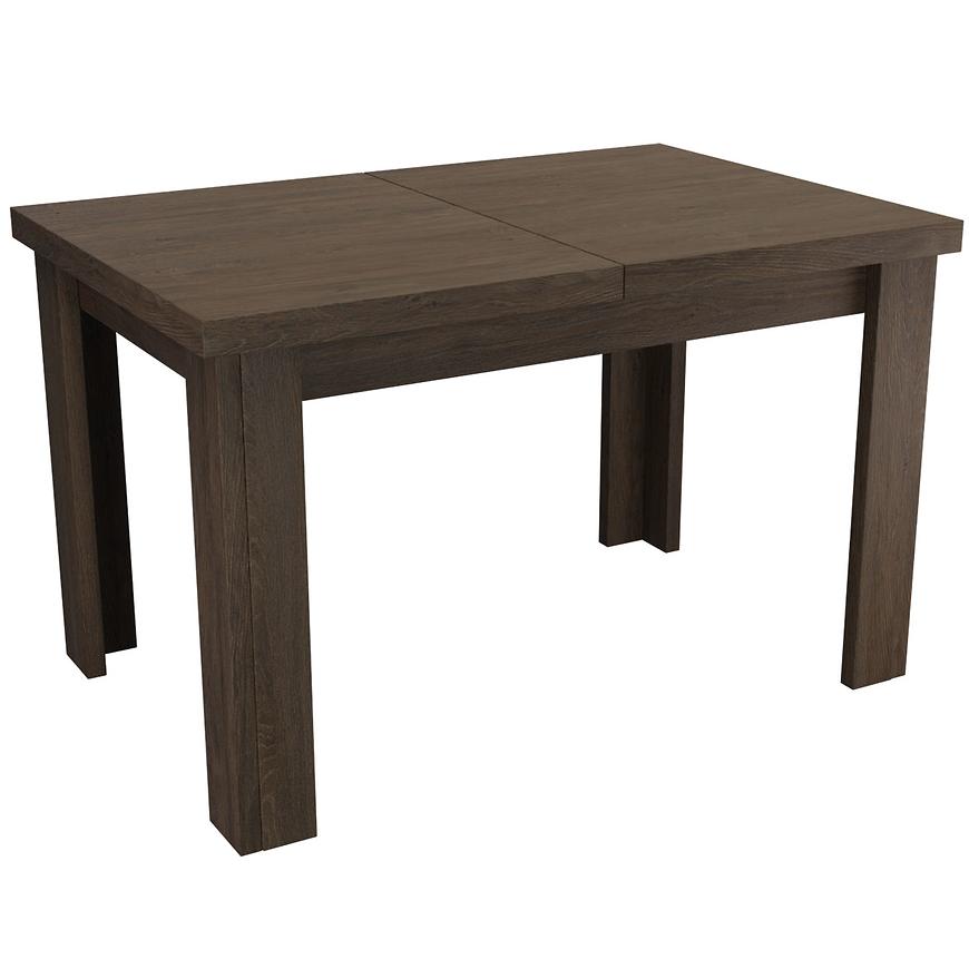 Étkezőgarnitúrák Kinyitható asztal kicsi Indianapolis 120/160x80cm sötét kőrisfa